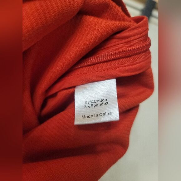 TUCKERNUCK  Red Corduroy Ashford Pants Small - Picture 8 of 8